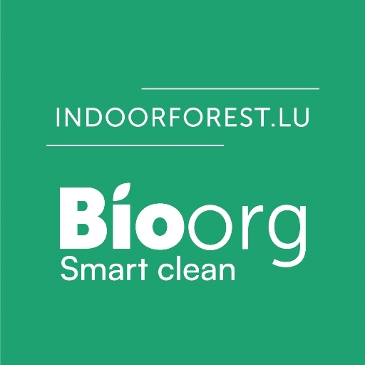 IndoorForest.lu BioOrg Smart Clean Logo