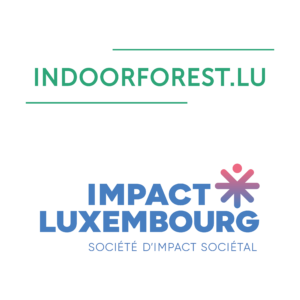 logo indoorforest.lu et impact Luxembourg